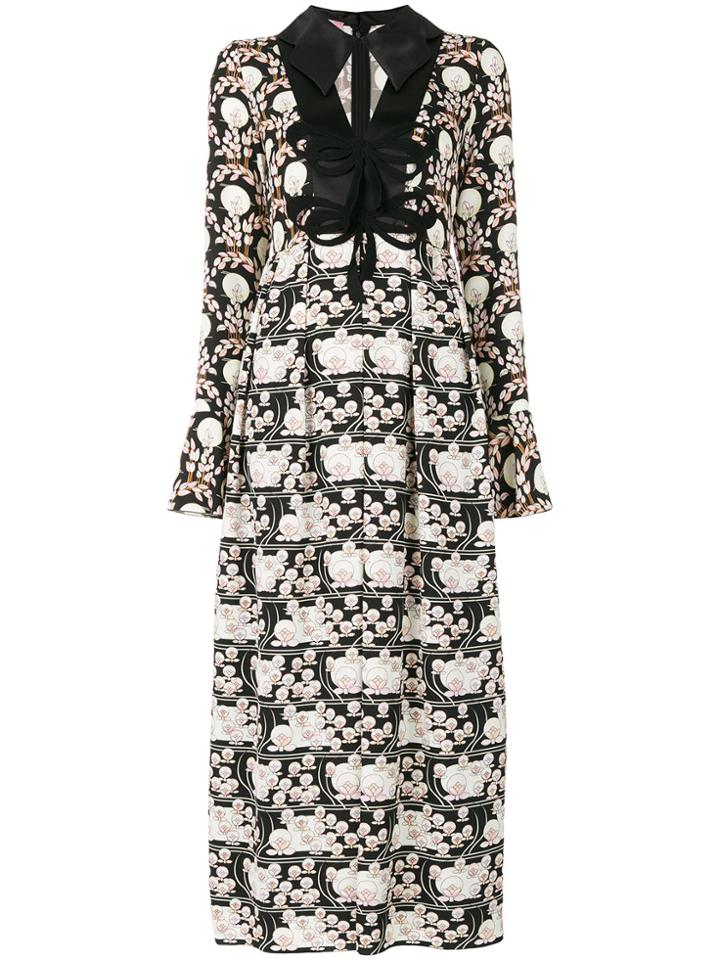 Giamba Printed Maxi Dress - Multicolour