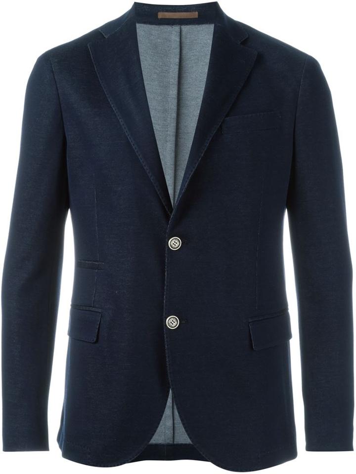 Eleventy Denim Blazer