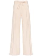 Roland Mouret Woodcourt Tie Waist Virgin Wool Alpaca Blend Trousers -
