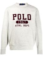 Polo Ralph Lauren Printed Logo Sweatshirt - Grey