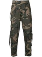 Stampd Camouflage Trousers - Green