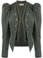 Military Jacket - Women - Cotton - 40, Green, Cotton, Faith Connexion