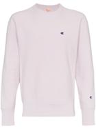 Champion Pink Reverse Weave Sweatshirt - Pink & Purple