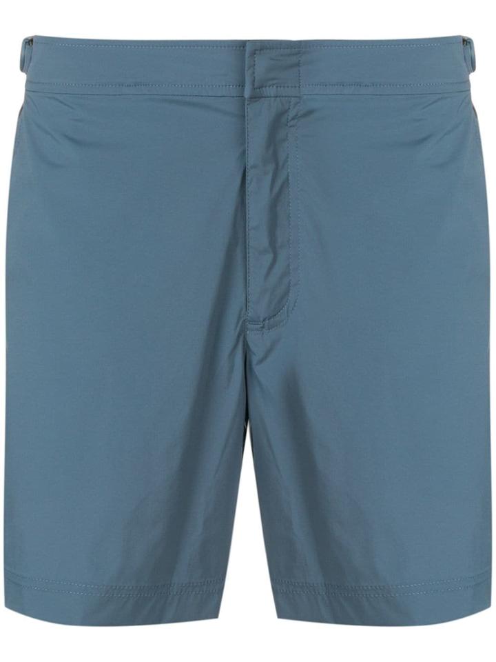 Orlebar Brown Concealed Front Swim Short - Blue