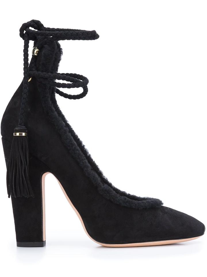 Rochas Tassel Detail Pumps