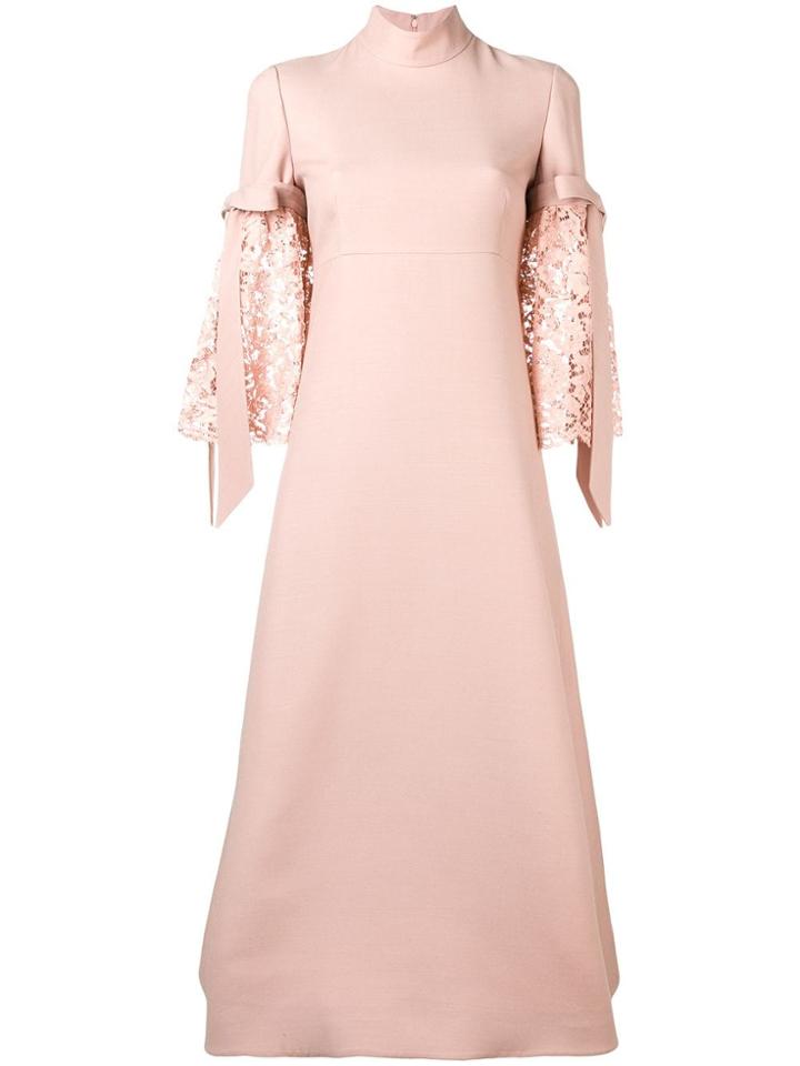 Valentino Flared Dress - Pink