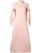 Valentino Flared Dress - Pink
