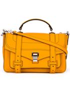 Proenza Schouler - Ps1 Medium Plus Shoulder Bag - Women - Calf Leather - One Size, Women's, Yellow/orange, Calf Leather
