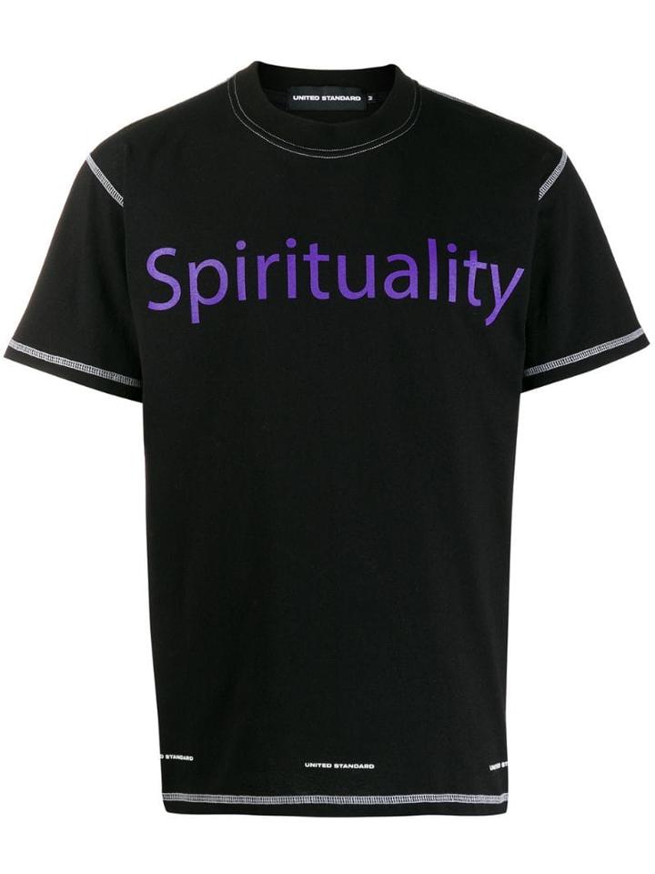 United Standard Spirituality T-shirt - Black