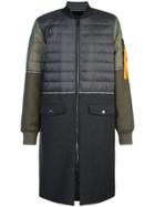 Mostly Heard Rarely Seen Hybrid Fitted Coat - Green