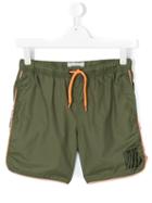 Vingino - Teen Logo Print Swim Shorts - Kids - Polyamide/polyester - 16 Yrs, Green