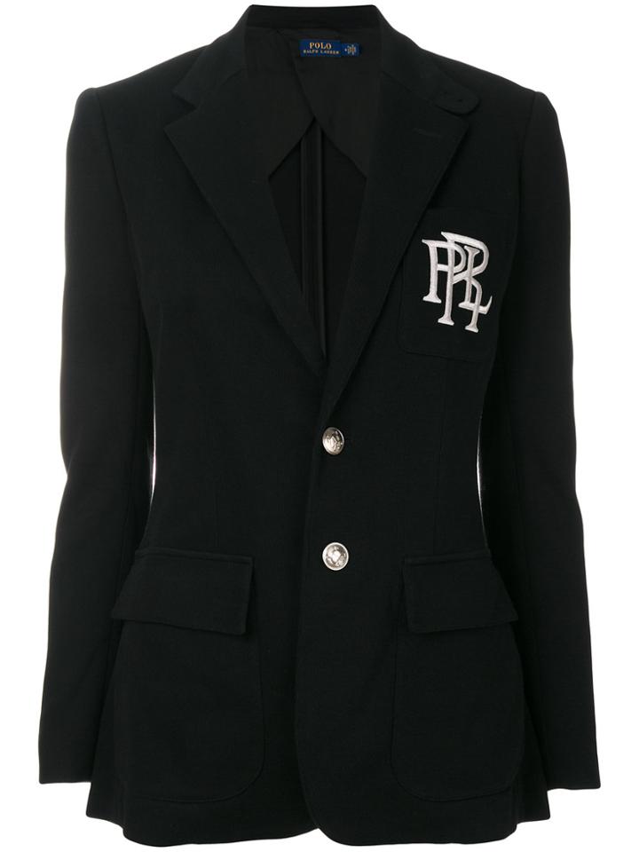 Polo Ralph Lauren Classic Fitted Blazer - Black