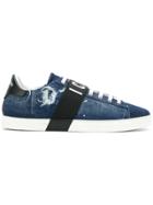 Dsquared2 Denim Icon Sneakers - Blue