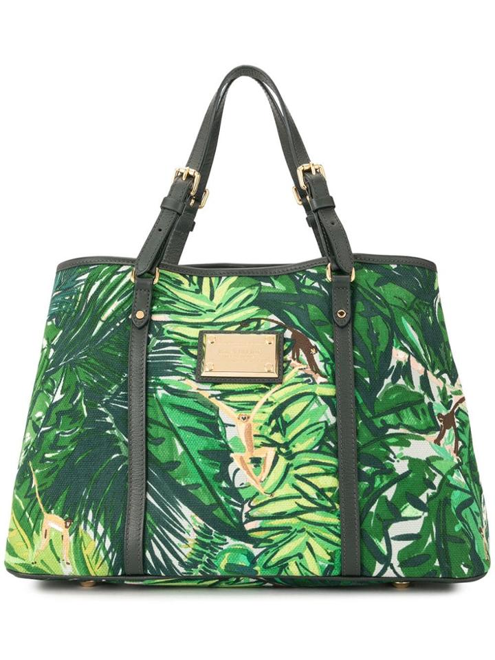 Louis Vuitton Vintage Ailleurs Cabas Pm Shoulder Tote Bag - Green