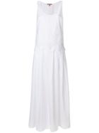 Ermanno Scervino Eyelet Detail Long Dress - White