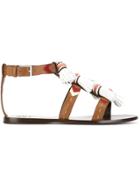 Tory Burch 'weaver' Sandals - Brown