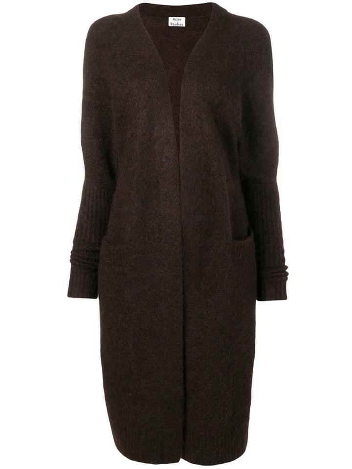 Acne Studios Raya Kimono Sleeve Cardigan - Brown