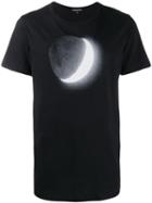 Ann Demeulemeester Moon Print T-shirt - Black