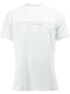 Ih Nom Uh Nit Short Sleeved Logoed T-shirt - White