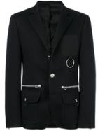 Givenchy Metallic Detail Jacket - Black