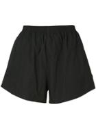 Callipygian Short Track Shorts - Black