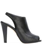 Michael Michael Kors Sling Back Open Toe Pumps