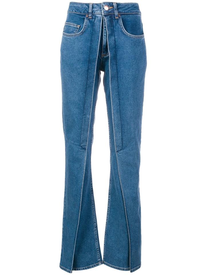 Aalto 'twisted' Flared Jeans - Blue