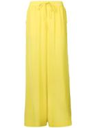 P.a.r.o.s.h. Wide Leg Trousers - Yellow