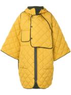 Henrik Vibskov Quilted Oversize Coat - Yellow