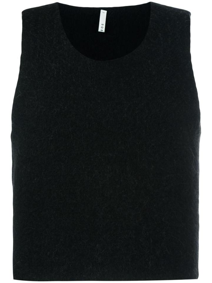 Boboutic Knit Vest, Women's, Size: Medium, Black, Wool/yak/polyamide/spandex/elastane