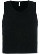 Boboutic Knit Vest, Women's, Size: Medium, Black, Wool/yak/polyamide/spandex/elastane
