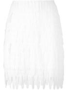 Peter Jensen Scalloped Detailing Short Skirt