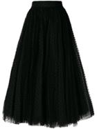 Philosophy Di Lorenzo Serafini Polka Dot Tulle Skirt - Black
