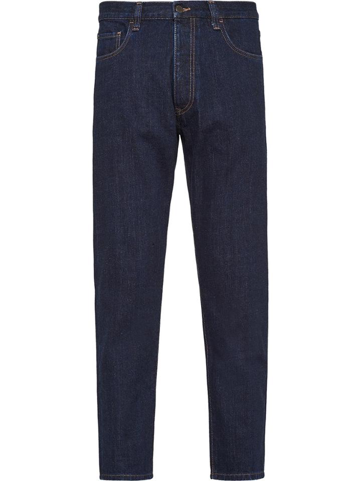 Prada Mid-rise Straight-leg Jeans - Blue