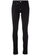 Philipp Plein Lace Up Jeans, Women's, Size: 25, Black, Cotton/polyester/spandex/elastane