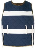 Craig Green Quilted Waistcoat - Blue