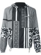 Versace Mix Print Hooded Jacket