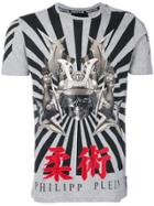 Philipp Plein Skull Print T-shirt - Grey