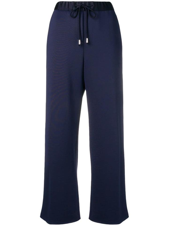 Antonelli Wide Leg Trousers - Blue