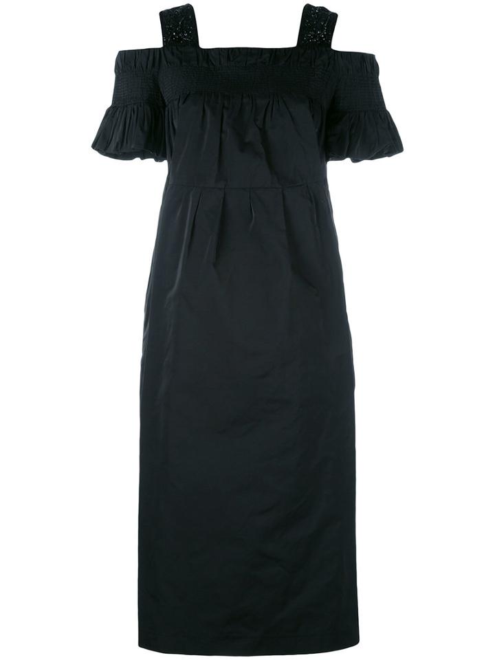 Dries Van Noten - Beaded Strap Dress - Women - Silk/polyester - 36, Women's, Black, Silk/polyester