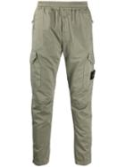 Stone Island Tapered Cargo Trousers - Green