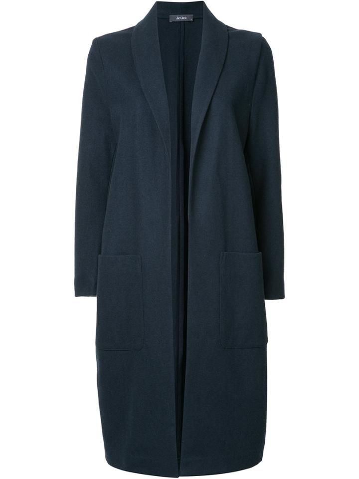 Jac+ Jack Long Coat - Blue