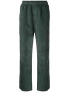 Stussy Side Piping Corduroy Trousers - Green