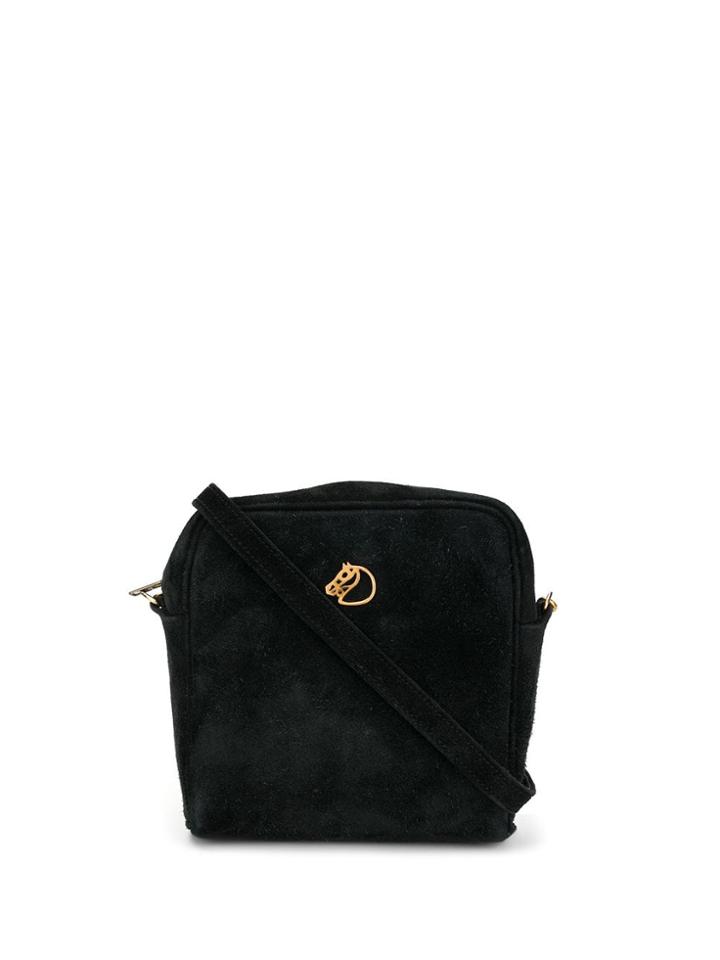 Hermès Vintage Horse Cross Shoulder Bag - Black
