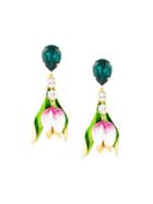 Dolce & Gabbana Tulip Drop Clip-on Earrings