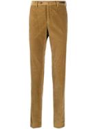 Pt01 Slim Corduroy Trousers - Brown