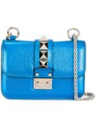 Valentino Valentino Garavani 'glam Lock' Shoulder Bag, Women's, Blue