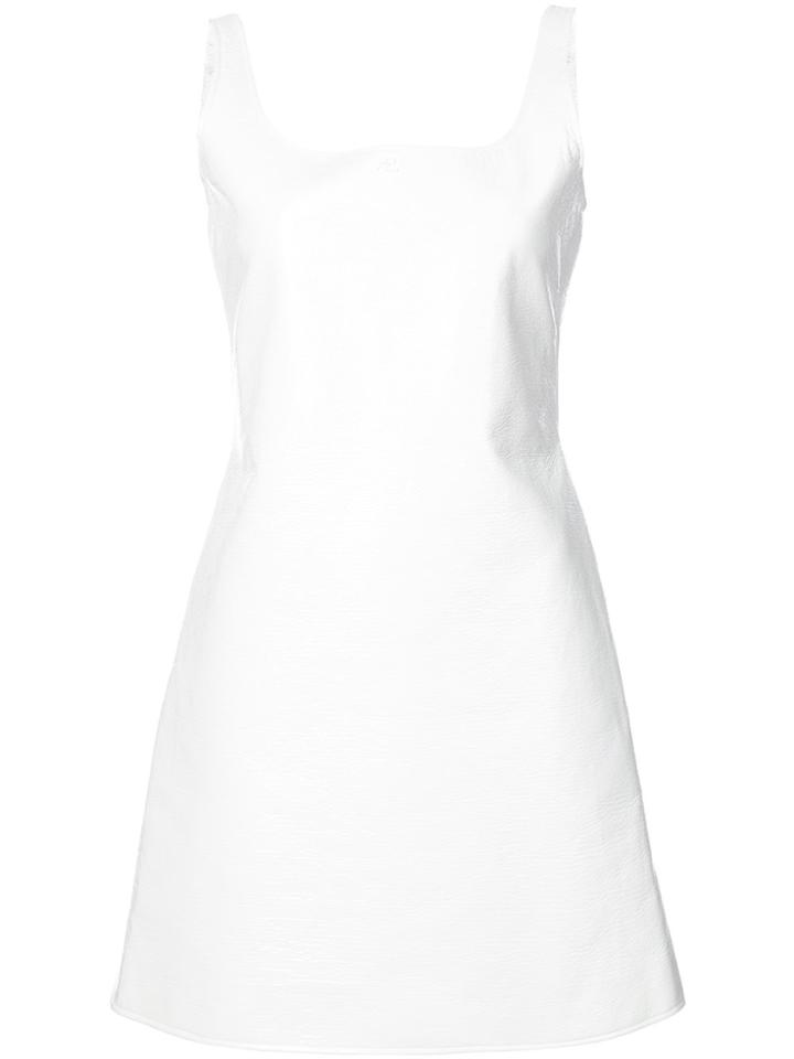 Courrèges Sleeveless Dress - White