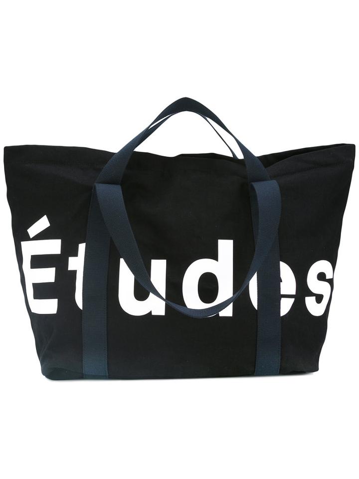 Études May Tote, Adult Unisex, Black, Cotton/polyester/polypropylene