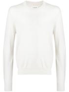 Maison Margiela Elbow Patch Sweater - Nude & Neutrals